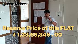 Bank Auction Flats in Seawoods Navi Mumbai 2bhk apartment auction sale bidlast date 26092024 [upl. by Roydd]