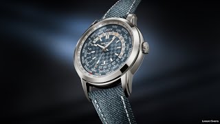 New 76k Patek Philippe World Time Date Reference 5330G001 Introduction  Watches amp Wonders 2024 [upl. by Nilok]