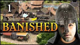 Banished Ep 1  Surviving Like a BOSS [upl. by Hudgens107]