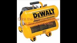 DEWALT 4Gallon Compressor Reviews  DEWALT D55151 14 Amp 212HP 4Gallon Compressor [upl. by Henri268]