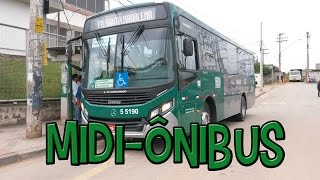 Novo Midiônibus Com Ar Condicionado da MoveSP [upl. by Auqkinahs]