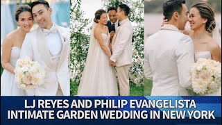 LJ Reyes and Philip Evangelista Intimate Garden Wedding in New York [upl. by April643]