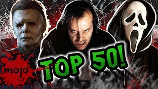 Top 50 Scariest Horror Movie Scenes of ALL TIME [upl. by Melesa632]