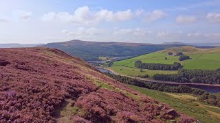 Derwent Edge Walk English Countryside 4K [upl. by Phelps819]