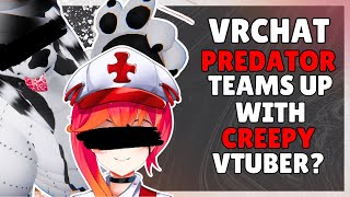 VRCHAT PREDATOR TEAMS UP WITH CREEPY VTUBER TheLostKhymera  falterxv [upl. by Lucina]