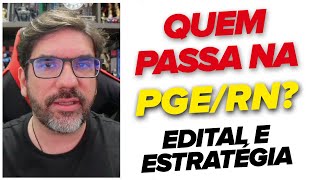 ðŸ”´ðŸ˜± PGERN QUEM EU VEJO COM CHANCES REAIS DE PASSAR EDITAL  ANÃLISE ðŸ”´ [upl. by Arammat]