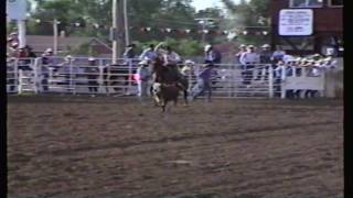 Calf Roping  Cheyenne Rodeo  1989 [upl. by Ilsa]