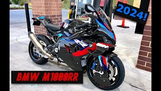 2024 BMW M1000RR FIRSTish RIDE [upl. by Aunson122]