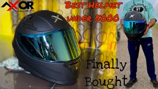 Finally Bought a New Helmet😍  Best Helmet Under 5000 💵 [upl. by Chantalle]