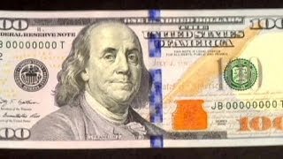 Etats Unis  nouveau billet de 100 dollars pour faire échec à la contrefaçon  economy [upl. by Nylarej]