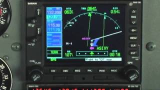 Garmin 430530  Free Training Video  KSEE RNAV 17 Approach [upl. by Suilmann]