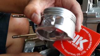 How to install GY6 Cylinder Studs amp TopEnd on SSPG 180cc POWER KIT Part 5 [upl. by Eecyac]