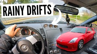 Thrilling Nissan 350z HR Drive  Drifting  RevUp Update POV [upl. by Samot7]