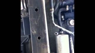 1998 BMW 528i e39 gas filter change [upl. by Yahiya]