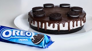 Nobake Oreo Cheesecake Recipe  Easy dessert with no oven no eggs no flour [upl. by Fredrick]