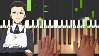 The Promised Neverland  Isabella’s Lullaby Piano Tutorial Lesson [upl. by Tsuda]