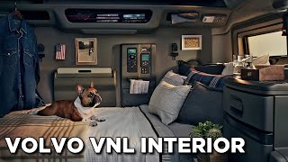 New 2023 VOLVO VNL INTERIOR  A luxury office on wheels [upl. by Aniral478]