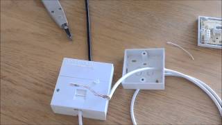 How to wire a phone extension from a BT Master socket UK [upl. by Jerald]