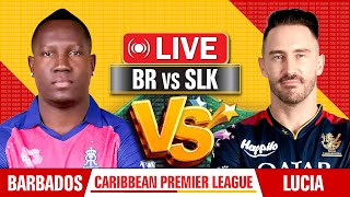 🔴 Live  Barbados Royals vs St Lucia Kings Live  CPL T20 Live  BR vs SLK  Sagar Sinha [upl. by Nudd819]