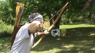 Traditional archery Shooting the Recurve Bow [upl. by Rotce]