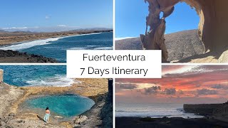 Fuerteventura 7 Days Itinerary and Travel Guide  Canary Islands Spain  Best Beaches and Hikes [upl. by Akehsal356]