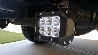 HOW TO INSTALL REAR F150 CREE LED REVERSE LIGHT BARS F150LEDSCOM [upl. by Vonnie729]