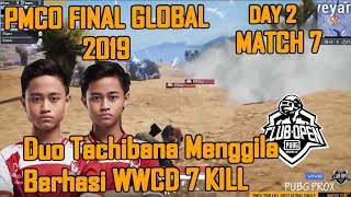 BTR Zuxxy Ft Luxxy Berhasil WWCD  MATCH 7 DAY 2  PMCO PMCO Global Finals 2019  PUBG MOBILE [upl. by Lamond]