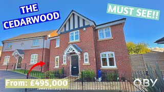 MUST SEE MILLER HOMES THE CEDARWOOD 4 Bedroom Showhome luxury🤩 [upl. by Erusaert]