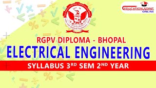 RGPV Diploma Electrical Engineering 3rd Sem 2nd Year Syllabus  Electrical Engineering Diploma RGPV [upl. by Henry]