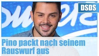 DSDS 2014 Pino packt nach seinem Rauswurf aus [upl. by Franklyn]