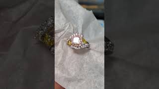 Natural Colorless and Color Diamond Ring by Jelladian [upl. by Cryan415]