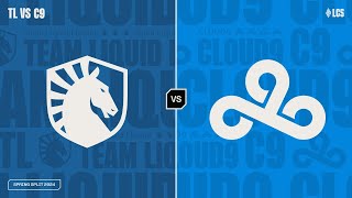 TL v C9  Week 3 Day 3  LCS Spring Split  Team Liquid v Cloud9 2024 [upl. by Suiravat]