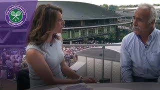 Wimbledon 2017  Mansour Bahrami Interview [upl. by Donovan]