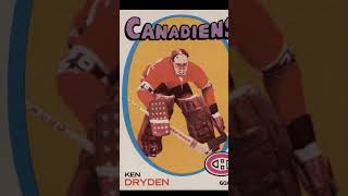 Ken Dryden Montreal Canadiens 197172 OPeeChee 45 NHL Hockey Card [upl. by Otrebogir]