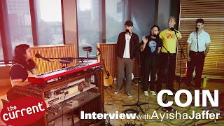 COIN discuss their album Uncanny Valley interview at The Current [upl. by Animrac]