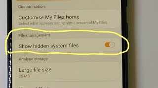 How to View Hidden Files and Folders in Android [upl. by Nwahsirhc343]