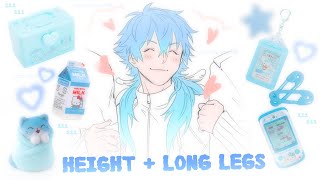 🎀·˚☆ﾐ UPDATED HEIGHT  LONG LEGS ⌗ subliminal 🌸✧˚· ꒷꒦ [upl. by Nerraf]