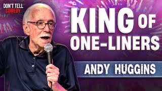 King of OneLiners  Andy Huggins  Stand Up Comedy [upl. by Onirotciv473]