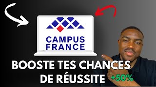 Ne fais pas ta procédure campus France sans regarder cette vidéo [upl. by Hyland610]