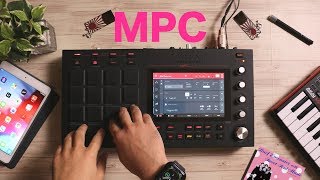 Sampling Music MPC Live Beatmaking [upl. by Adekram]