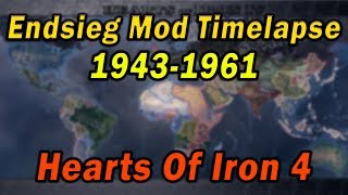 Hearts Of Iron 4 Endsieg Mod Timelapse 19431961 [upl. by Llorrac]