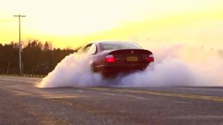 E46 m3 straight pipe rear sec burnout [upl. by Ennahteb597]