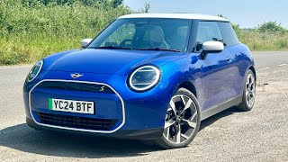 2024 MINI Cooper SE review With 218bhp amp huge torque is this the new EV hothatch king [upl. by Mckenzie]