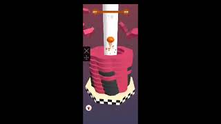 Stack Ball Hard Level Gameplay Part  3❣️🎯 Shorts ytshorts trending viral [upl. by Aettam]