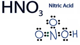 HNO3 Lewis Structure  How to Draw the Lewis Structure for HNO3 [upl. by Siwel]