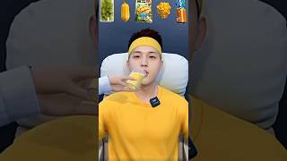 🍊LEGO CRAFT MUKBANG MAKANAN DENGAN RASA OREN🍋shortsmukbang dengan rasa orenfeedshorts [upl. by Irahcaz]