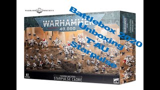 Tau Battleforce Box 2020  Starpulse Cadre unboxing [upl. by Asimaj]