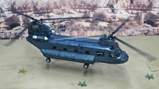 CH47 Chinook Call of Duty Mega Bloks Custom Build by Goodwill Hunter [upl. by Evvie]