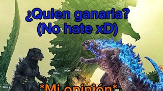 ¿Quien Ganaría Godzilla Leyendary o Godzilla Final Wars [upl. by Enitsirhk]