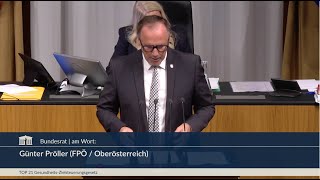 Günter Pröller  GesundheitsZielsteuerungsgesetz  8112023 [upl. by Lynea]